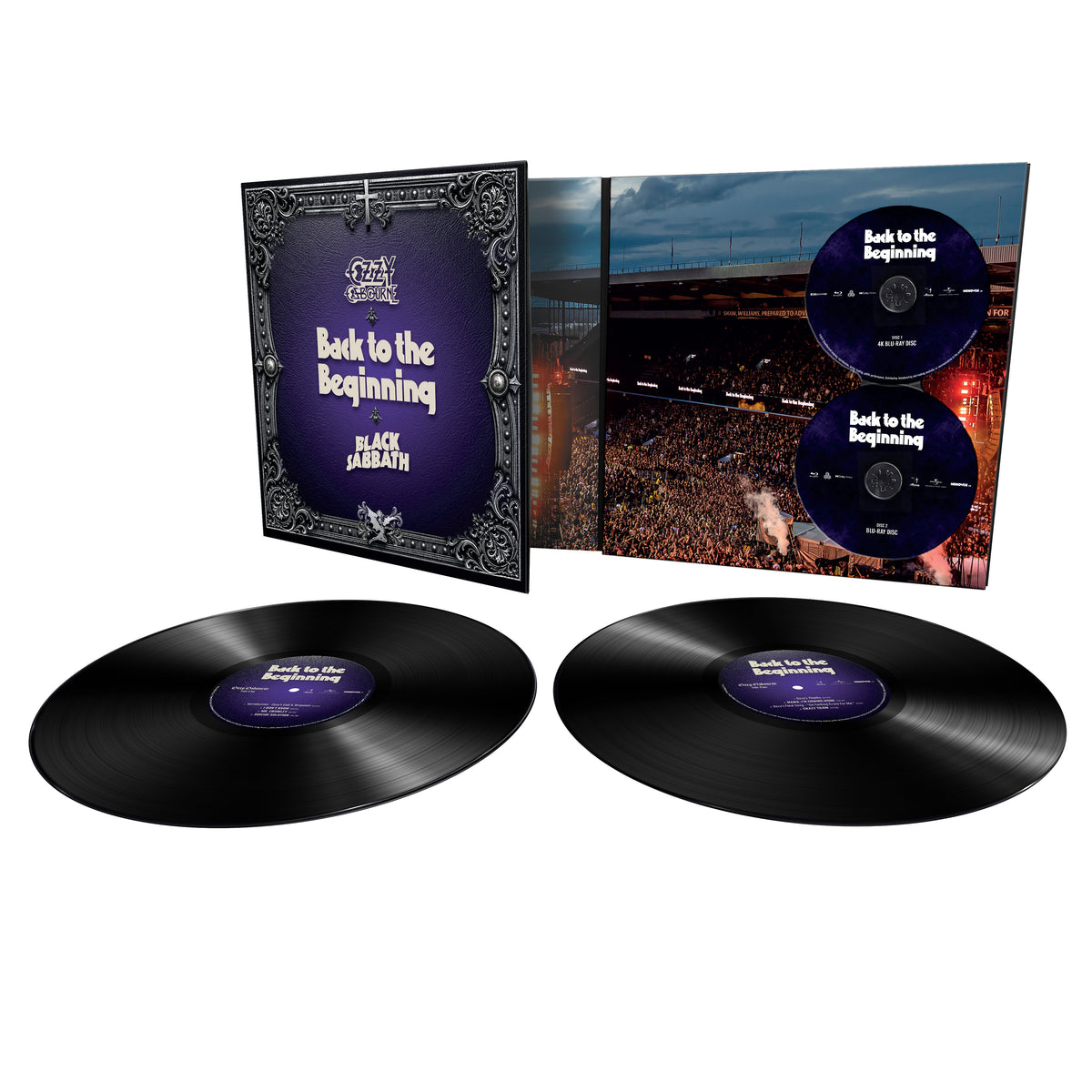 Ozzy Osbourne & Black Sabbath - Back to the Beginning (Half-Speed Mastered 2 LP + 2 Disc Blu-ray/4K UHD) PRE-ORDER - Out 12/11/26