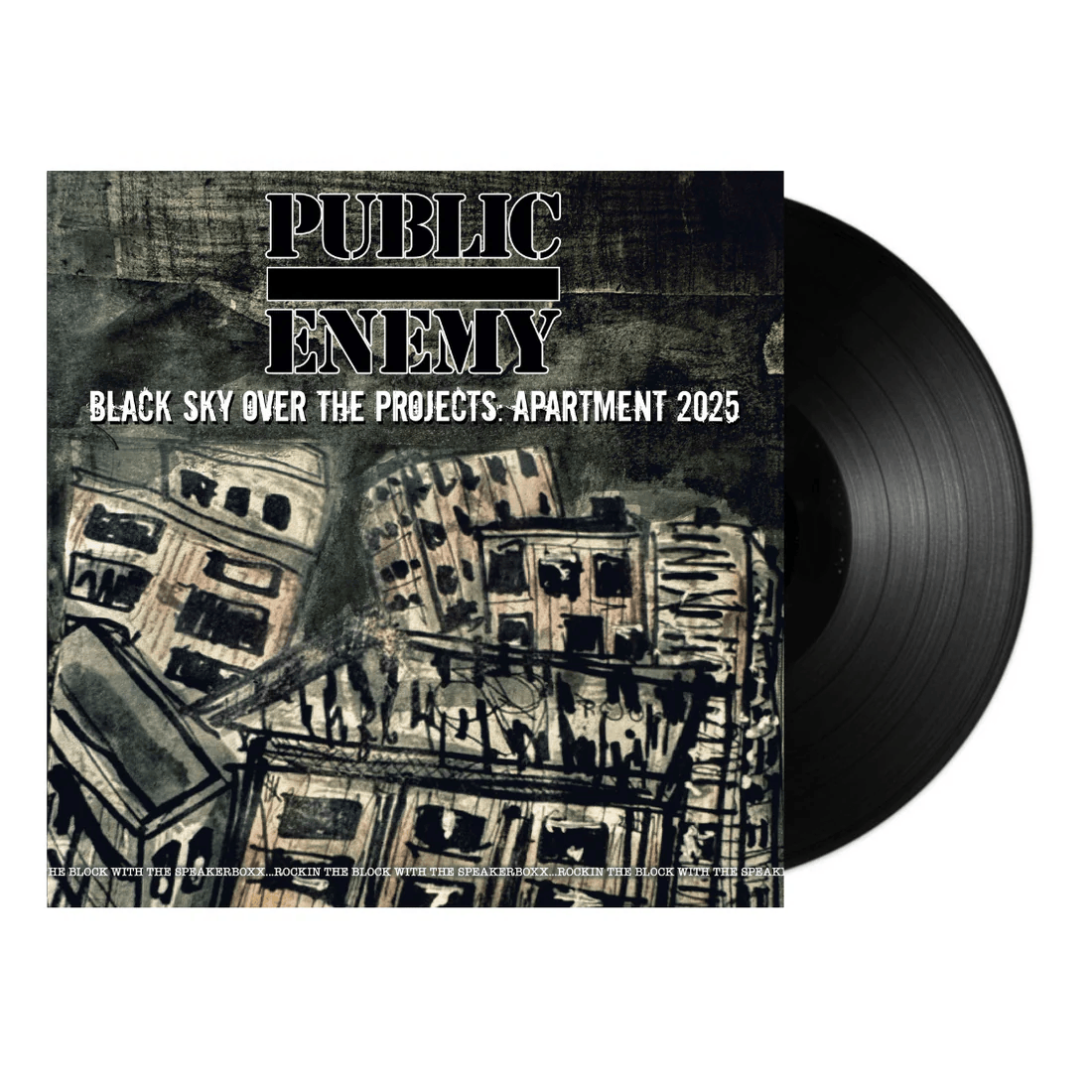 Public Enemy - Black Sky Over The Projects: Apartment 2025 PRE-ORDER - Out 10/10/25