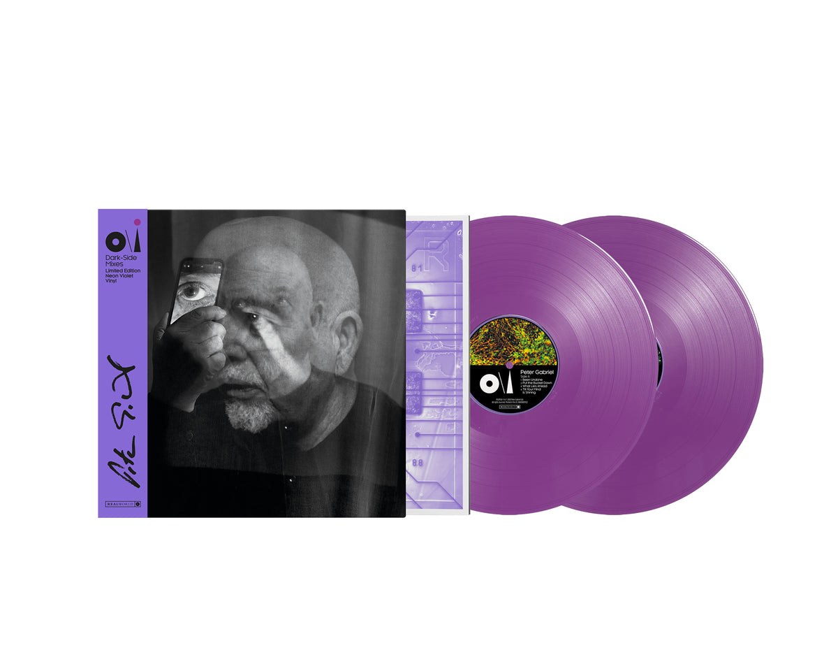 Peter Gabriel - i/o: Dark-Side Mix Limited Edition (2LP, Indie Exclusive Neon Purple Vinyl) PRE-ORDER - Out 11/27/26