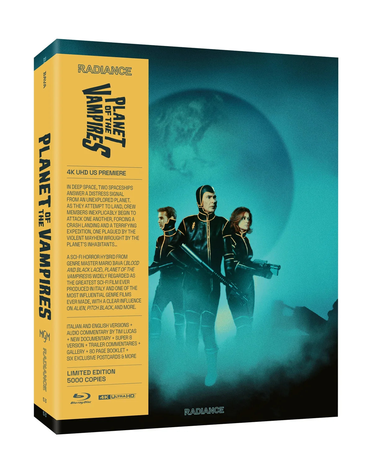 Mario Bava - Planet of the Vampires (4K Ultra HD + Blu-ray) PRE-ORDER - Out 10/23/26