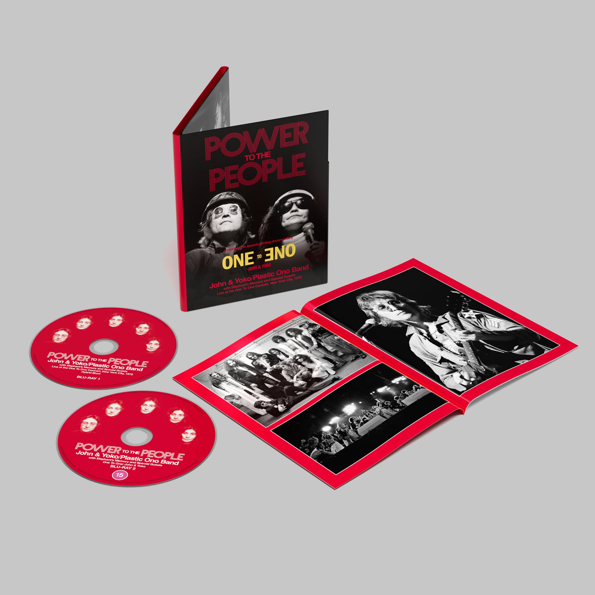 John Lennon/Yoko Ono/Plastic Ono Band - Power To The People (2 Blu-Ray Discs) PRE-ORDER - Out 4/9/27