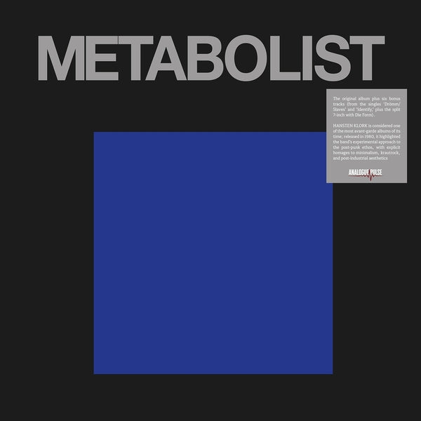 Metabolist - Hansten Klork (2LP, Vinyl) PRE-ORDER - Out 7/10/26