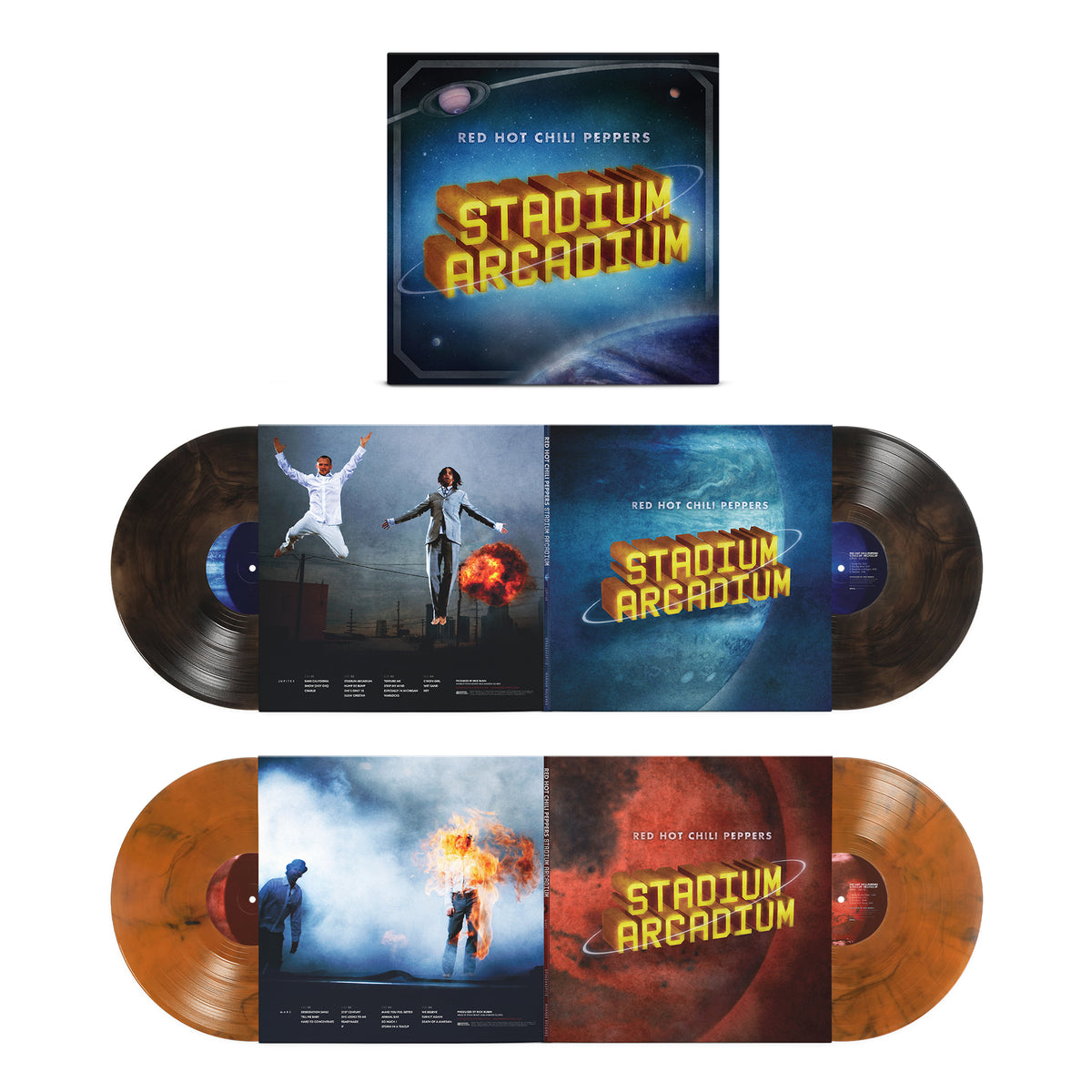 Red Hot Chili Peppers - Stadium Arcadium: 20th Anniversary Limited Edition (4LP, Smoke & Orange Smoke Vinyl) PRE-ORDER - Out 10/2/26