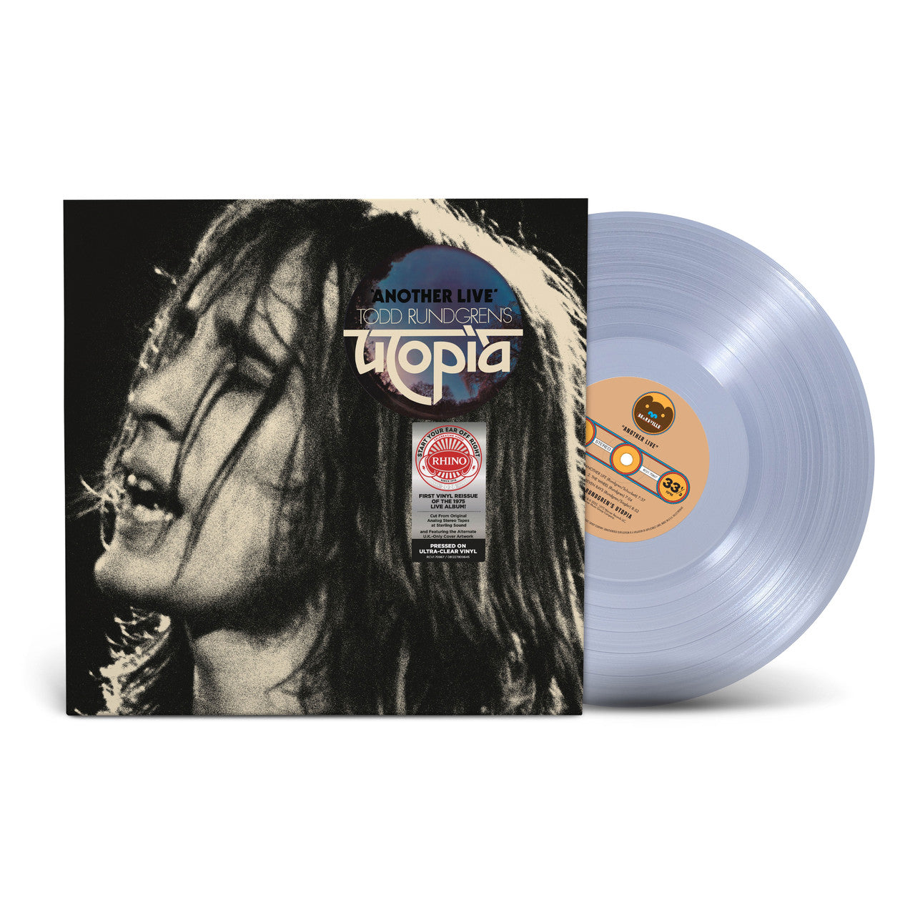 Todd Rundgren's Utopia - Another Live (Ultra-Clear Vinyl) PRE-ORDER - Out 1/2/26