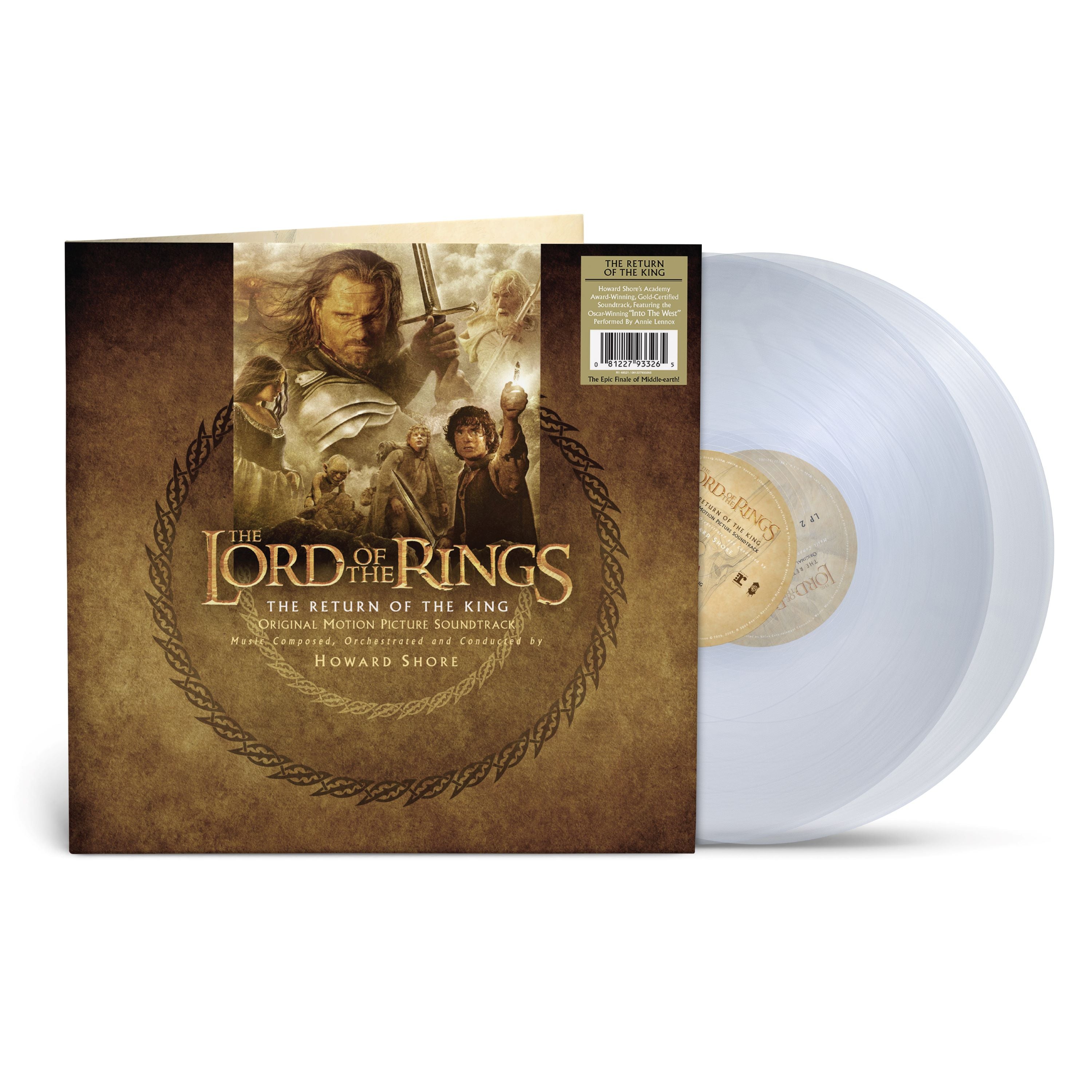 Howard Shore - Lord Of The Rings: The Return Of The King (2LP, Clear Vinyl) PRE-ORDER - 10/3/25