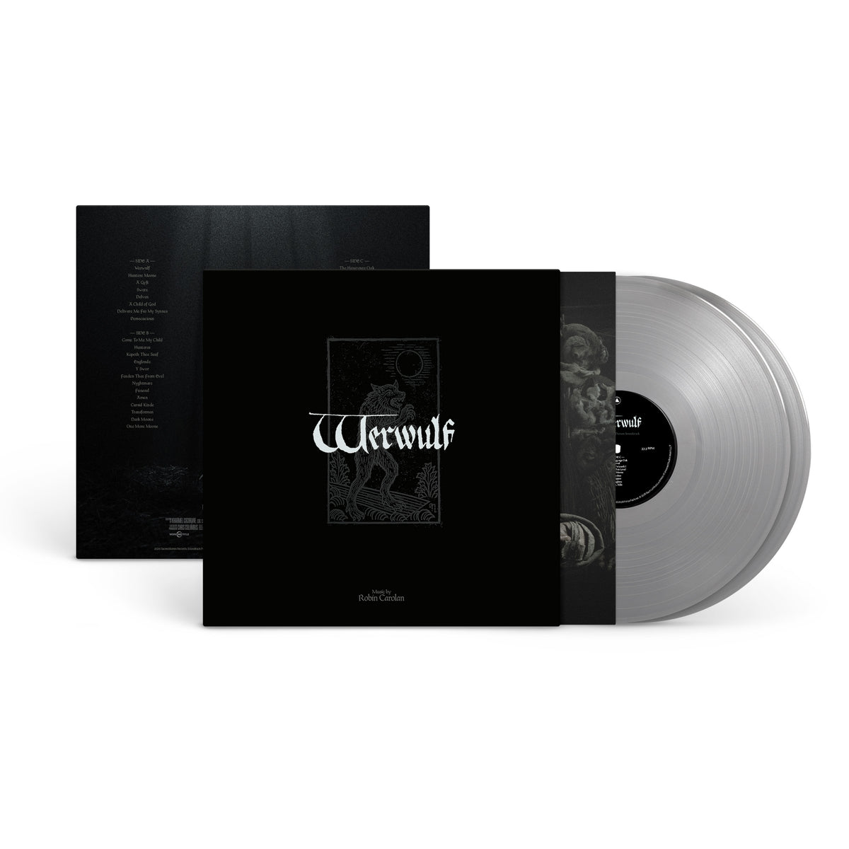 Robin Carolan - Werwulf OST (Limited Edition, 2LP, Silver Vinyl) PRE-ORDER - Out 2/12/27
