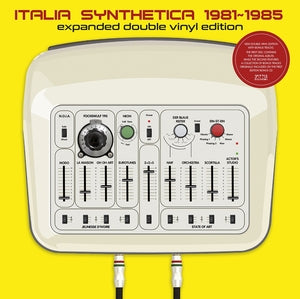 Various Artists - Italia Synthetica 1981-1985: Expanded Double Vinyl Edition (2LP, Italian Import) PRE-ORDER - Out 11/27/26