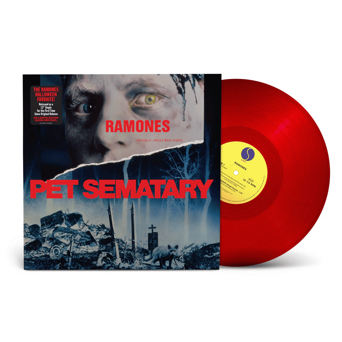 The Ramones - Pet Sematary (Red 12" Vinyl) PRE-ORDER - Out 10/31/25