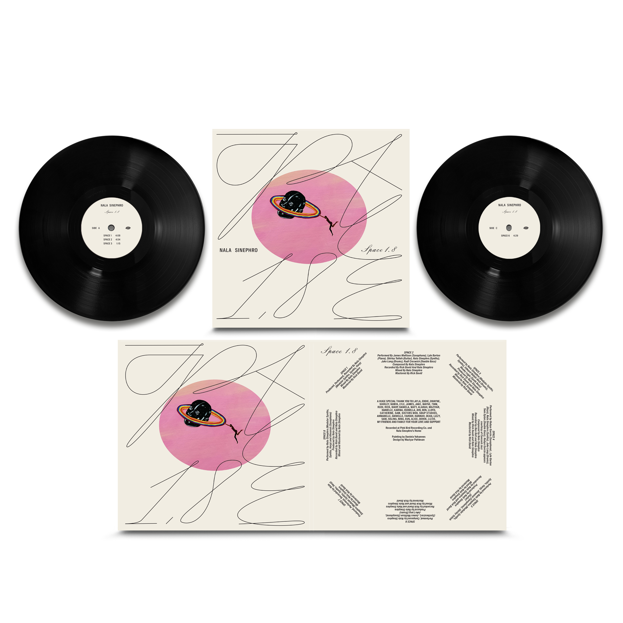 Nala Sinephro - Space 1.8 (2LP, Warp) PRE-ORDER - Out 10/9/26