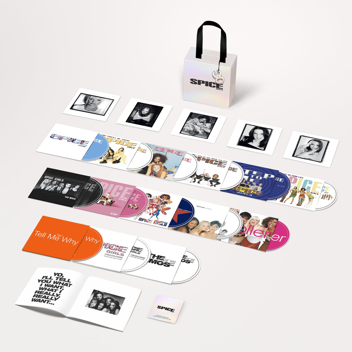 Spice Girls - The Singles Collection CD Box Set (14 CDS + 5 CARDS + CHARM) PRE-ORDER - Out 11/6/26
