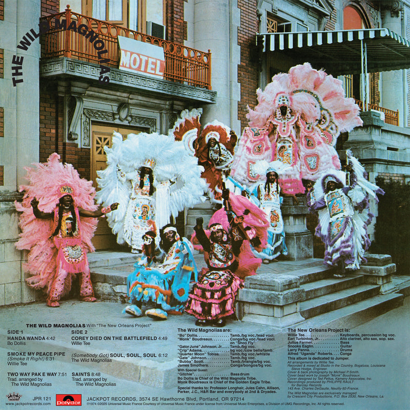 PRE-ORDER: The Wild Magnolias - With “The New Orleans Project” (Limited Edition Feather Blue Vinyl)