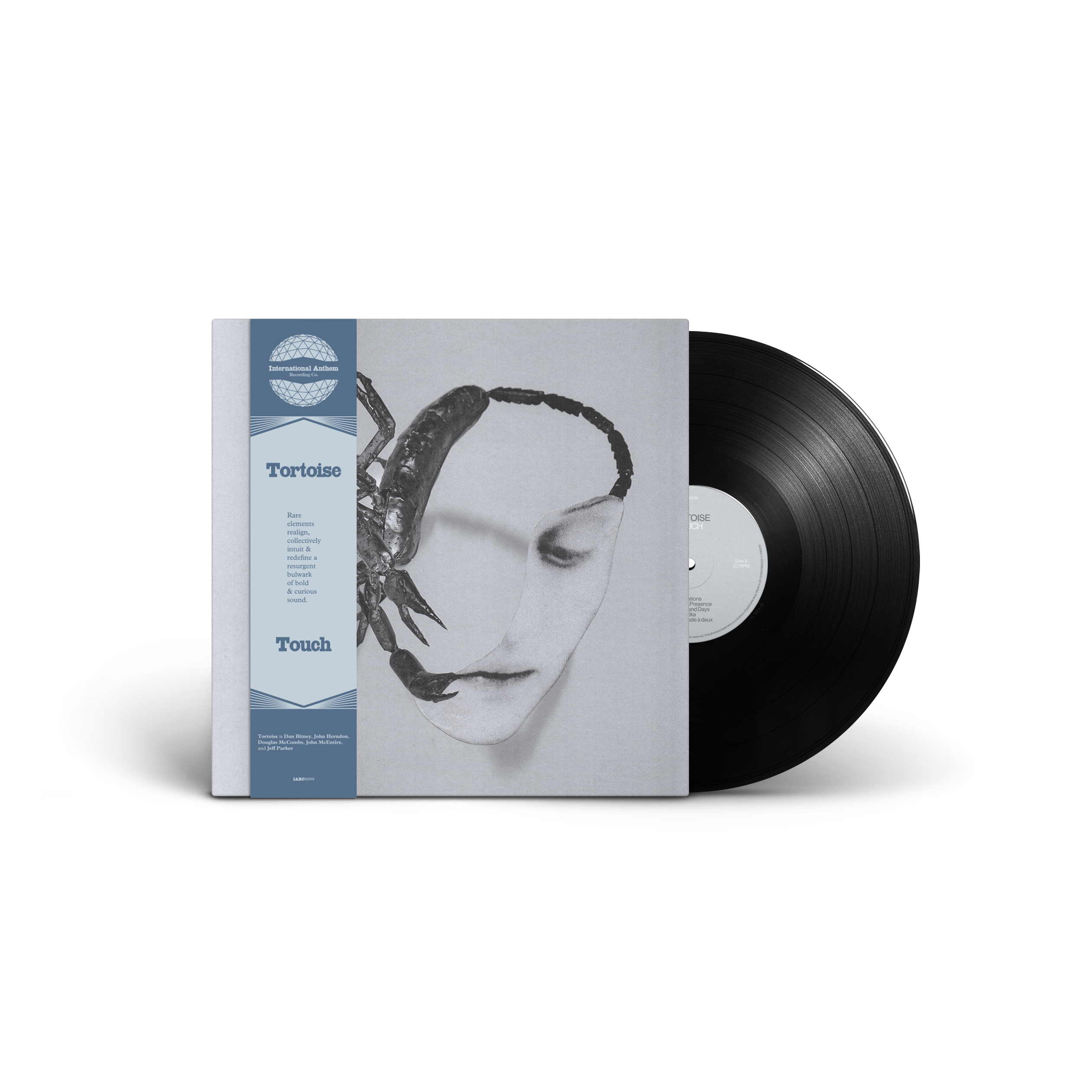 Tortoise - Touch (Black Vinyl) PRE-ORDER - Out 10/24/25