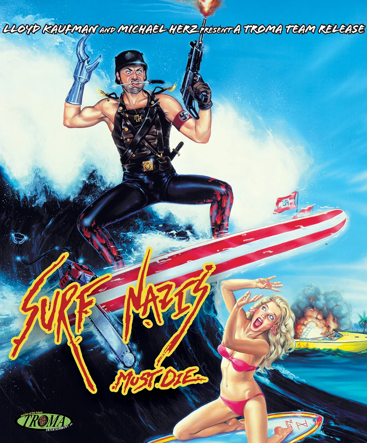 Troma - Surf Nazis Must Die! (4K Ultra HD + Special Edition Blu-ray) PRE-ORDER - Out 10/16/26