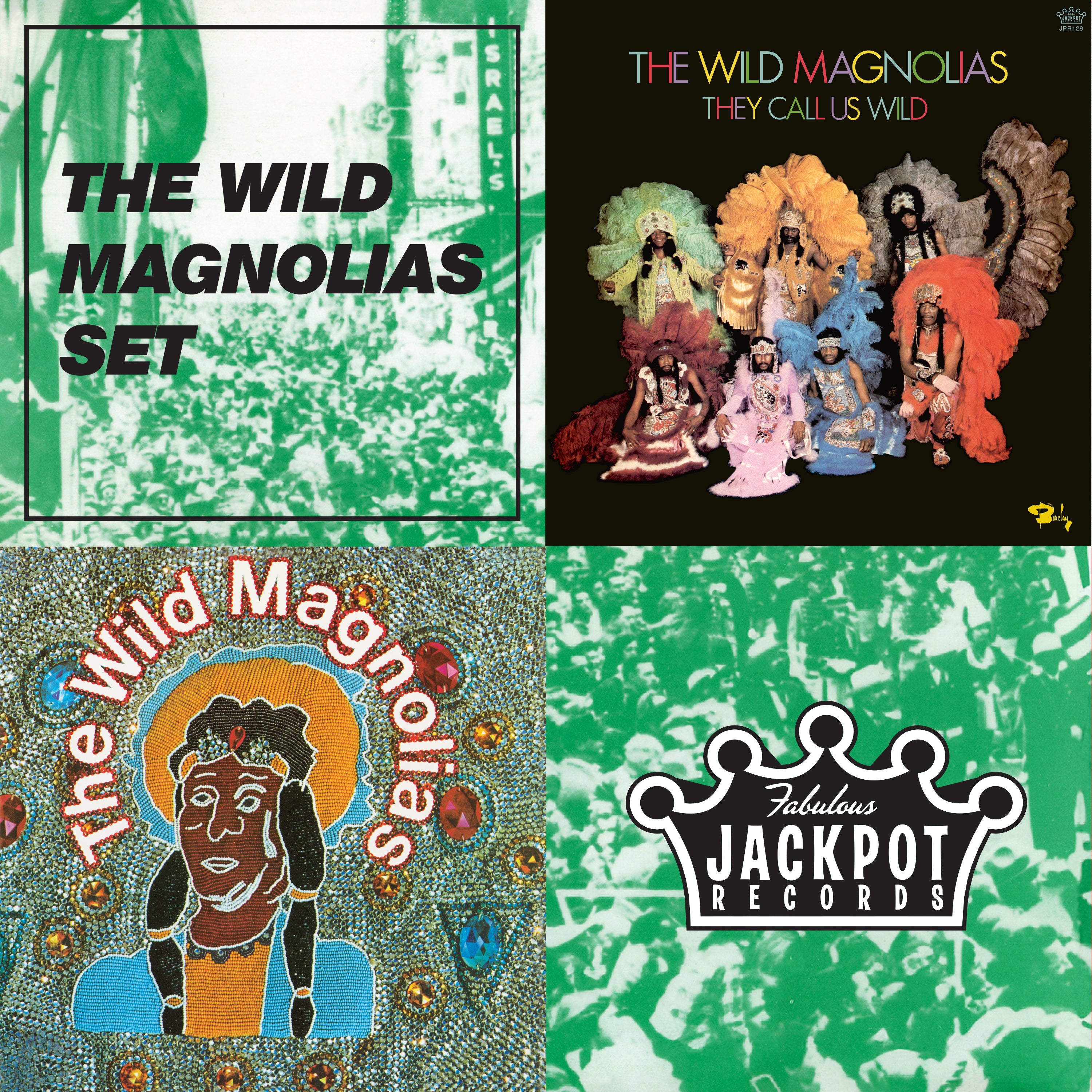 The Wild Magnolias - Colored Vinyl Bundle: They Call Us Wild + S/T - PRE-ORDER - Out 9/4/2026