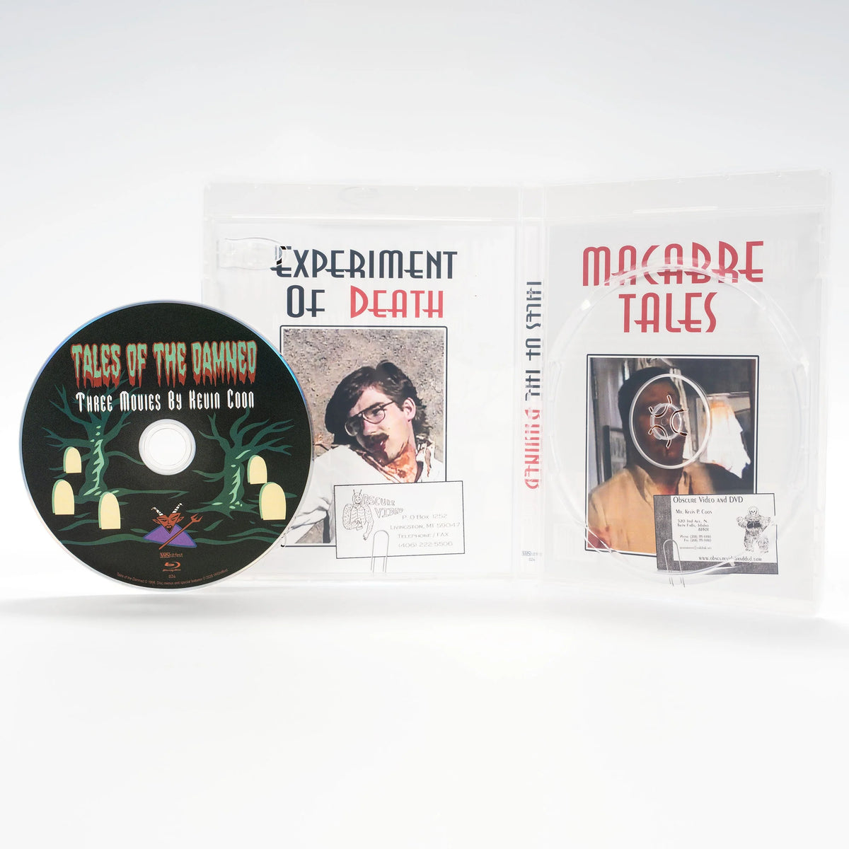 Kevin P. Coon - Tales of the Damned: Three Movies by Kevin Coon (Limited Edition Blu-Ray) PRE-ORDER - Out 10/30/26