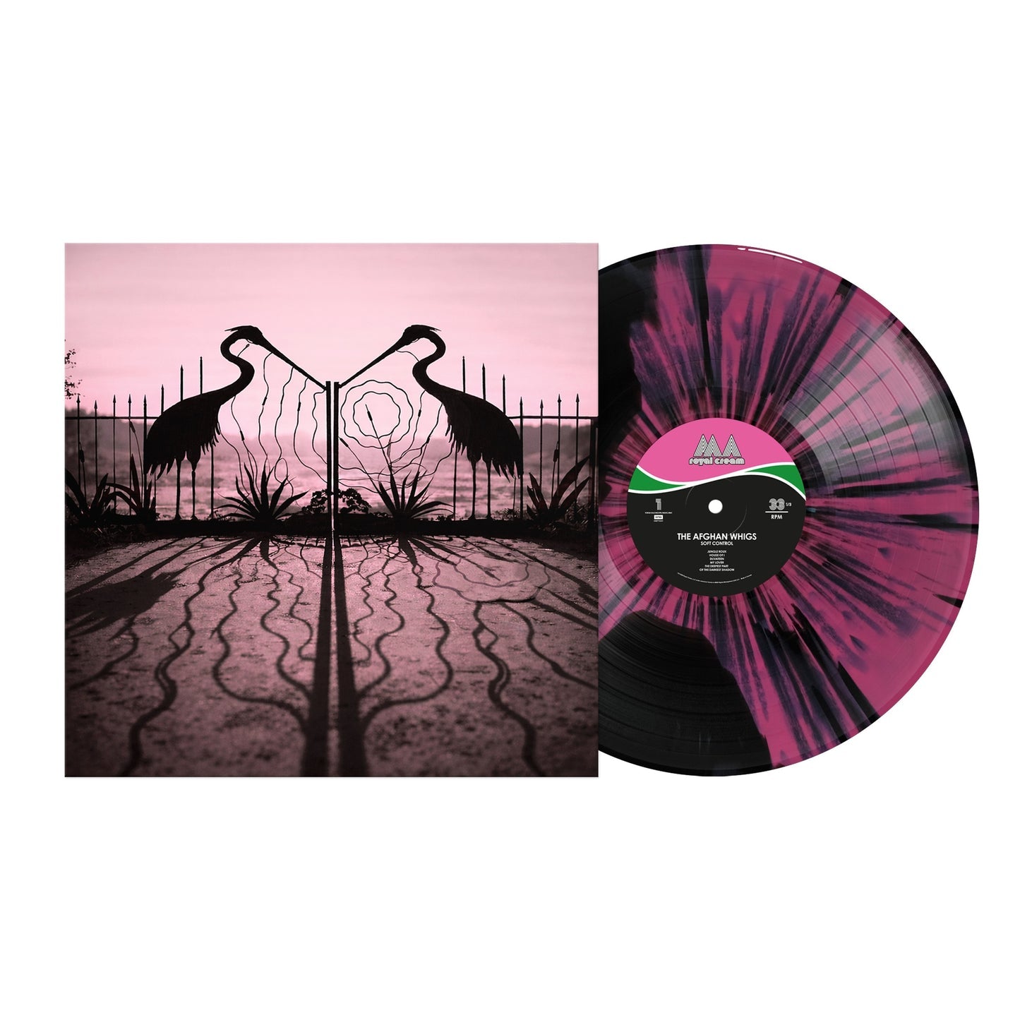 The Afghan Whigs - Soft Control (Pink/Black Smush w/ Splatter Vinyl) PRE-ORDER - Out 8/21/26