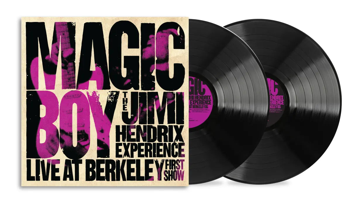 The Jimi Hendrix Experience - Magic Boy: Live at Berkeley, 1st Show (2LP, Vinyl) PRE-ORDER - Out 10/16/26
