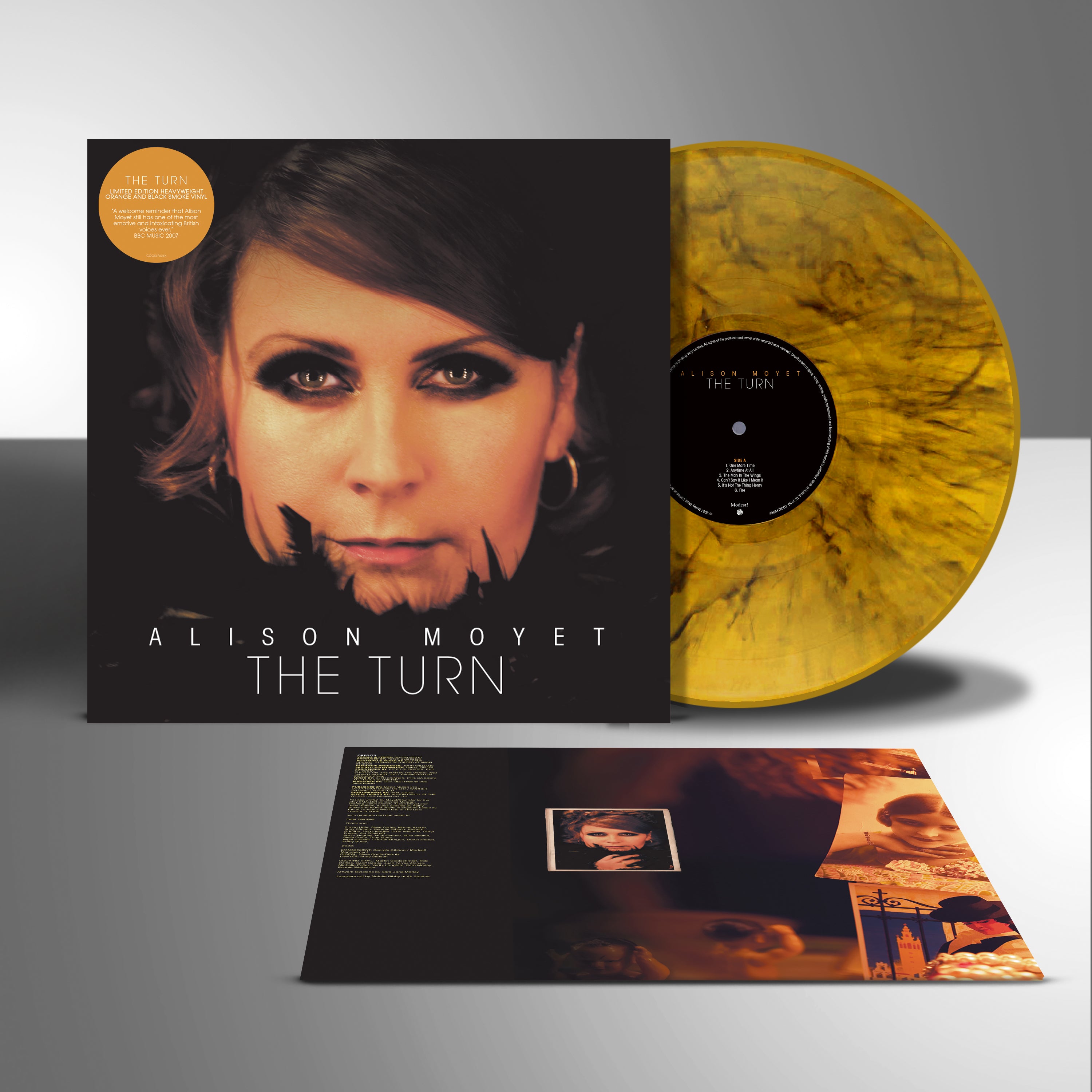 Alison Moyet - The Turn (Orange Black Smoke Vinyl) PRE-ORDER - Out 9/25/26