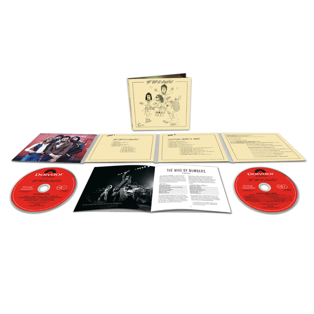 The Who - The Who By Numbers: Deluxe Edition (2 CD) PRE-ORDER - Out 10/30/26