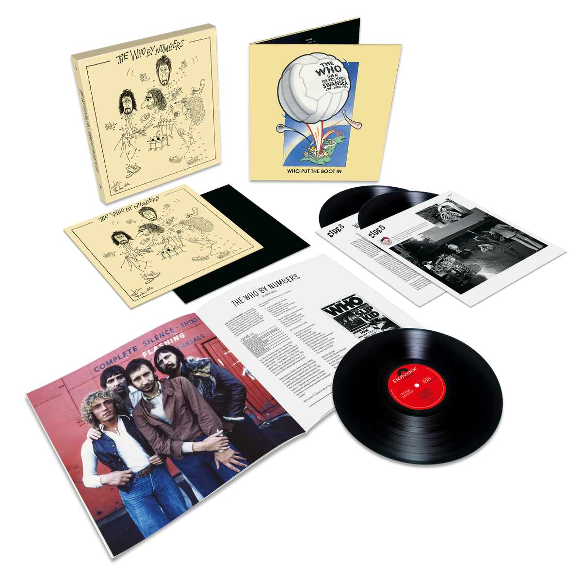 The Who- The Who By Numbers: Deluxe Edition (3LP, Vinyl) PRE-ORDER - Out 10/30/26