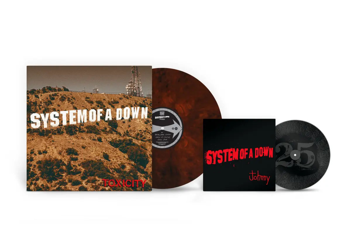 System of a Down - Toxicity: 25th Anniversary (Burgundy Shadow Vinyl LP + Bonus 7" Vinyl) PRE-ORDER - Out 11/20/26