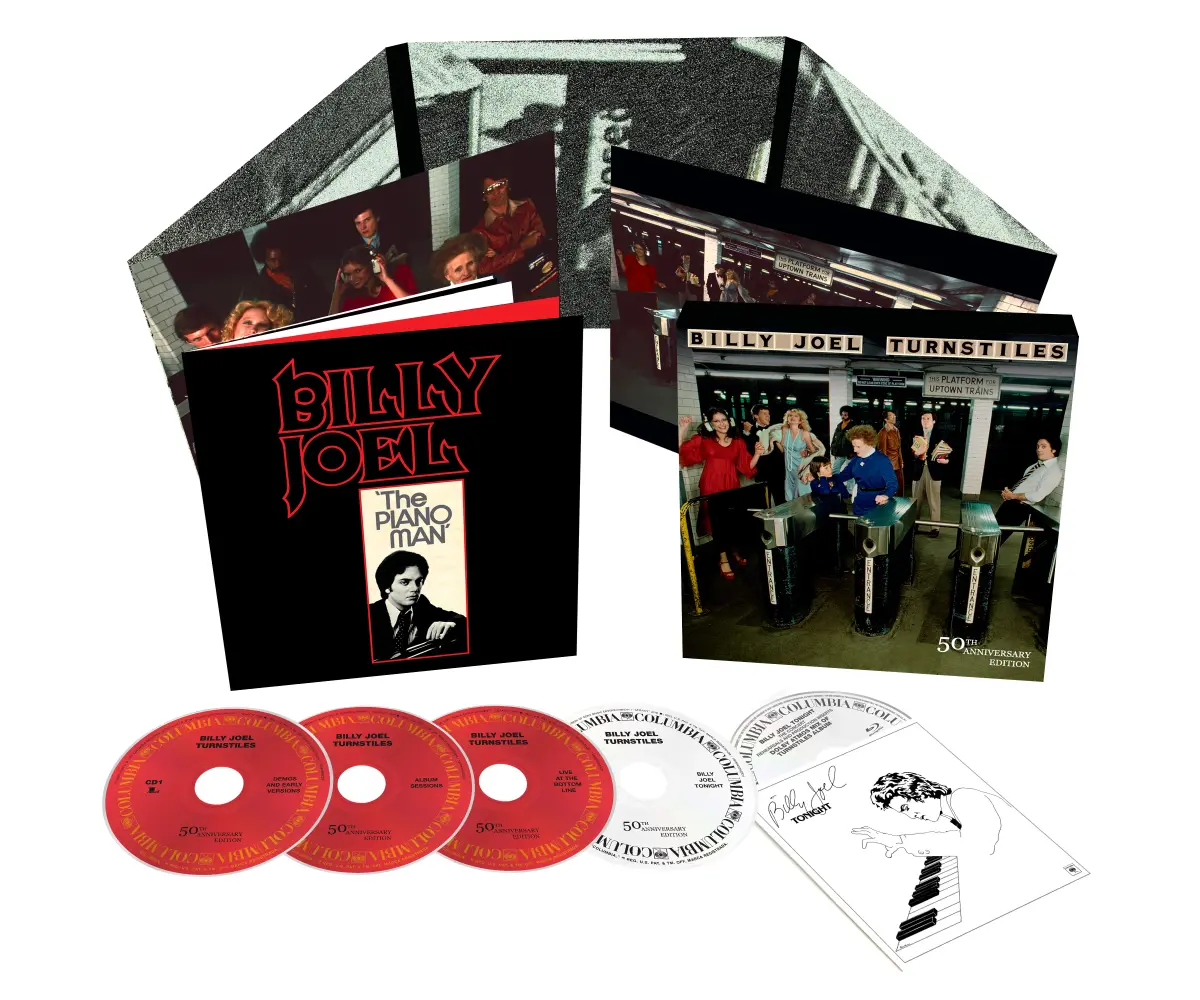 Billy Joel - Turnstiles: 50th Anniversary Edition (4CD + Blu-ray) PRE-ORDER - Out 12/11/26