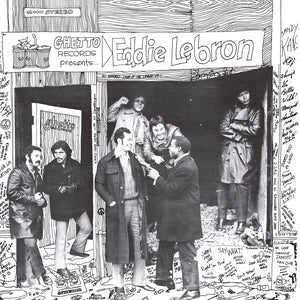 Eddie Lebron - Ghetto Records Presents (Vinyl LP, Spanish Import) PRE-ORDER - Out 10/30/26