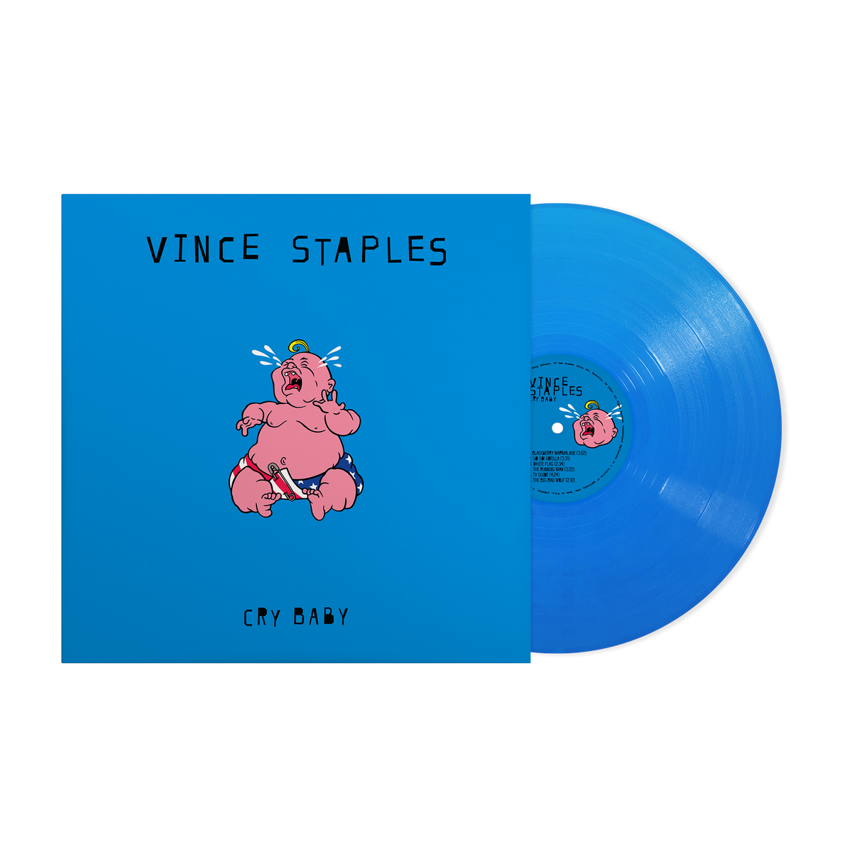 Vince Staples - Cry Baby: UK Edition (Baby Blue Vinyl, Alternate Cover) PRE-ORDER - Out 10/9/26