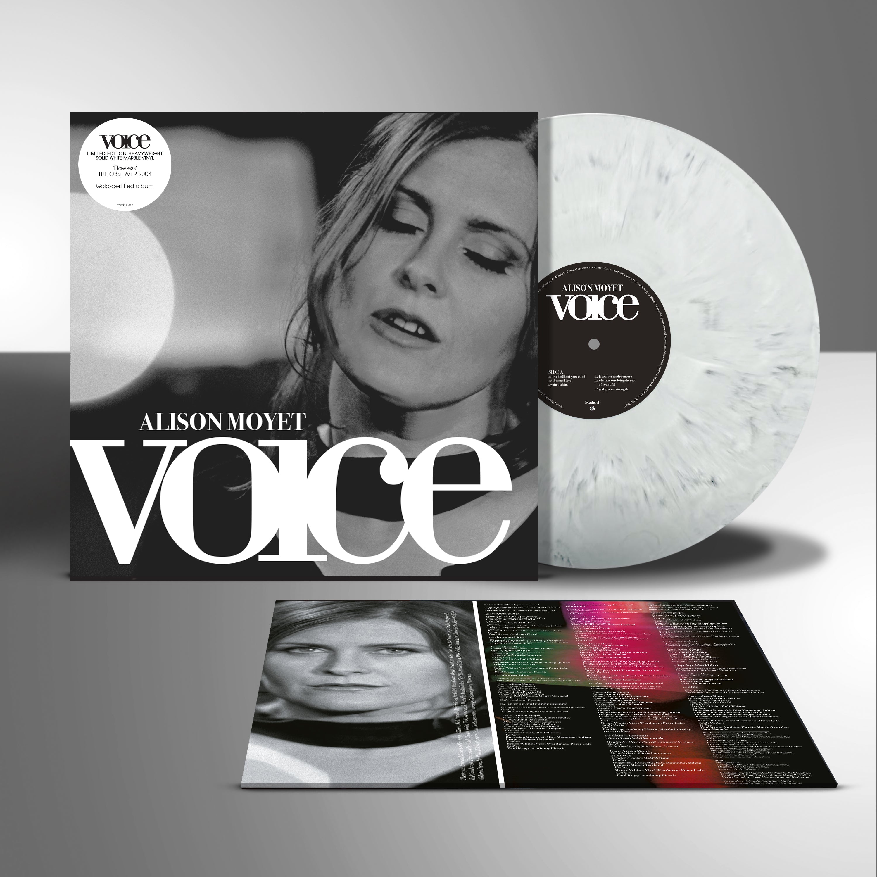 Alison Moyet - Voice (Solid White Marble Vinyl) PRE-ORDER - Out 9/25/26