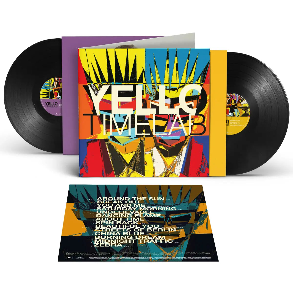 Yello - Time Lab (2LP, Vinyl, UK Import) PRE-ORDER - Out 11/13/26