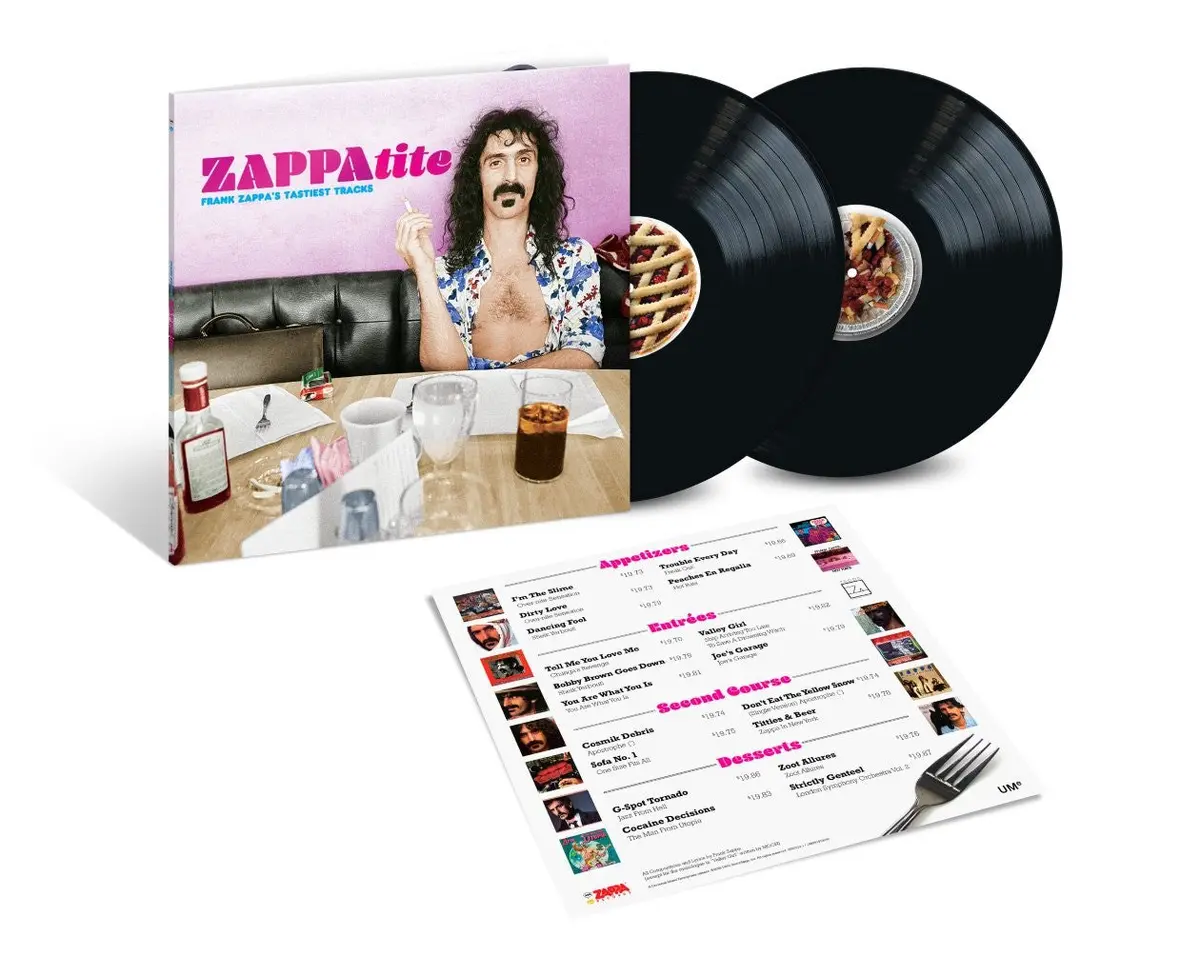 Frank Zappa - ZAPPAtite: Frank Zappa’s Tastiest Tracks (2LP, Vinyl) PRE-ORDER - Out 7/17/26