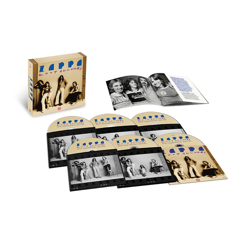 Frank Zappa - Zoot Allures: 50th Anniversary Super Deluxe Edition (5CD + 1 Blu-Ray) PRE-ORDER - Out 12/4/26