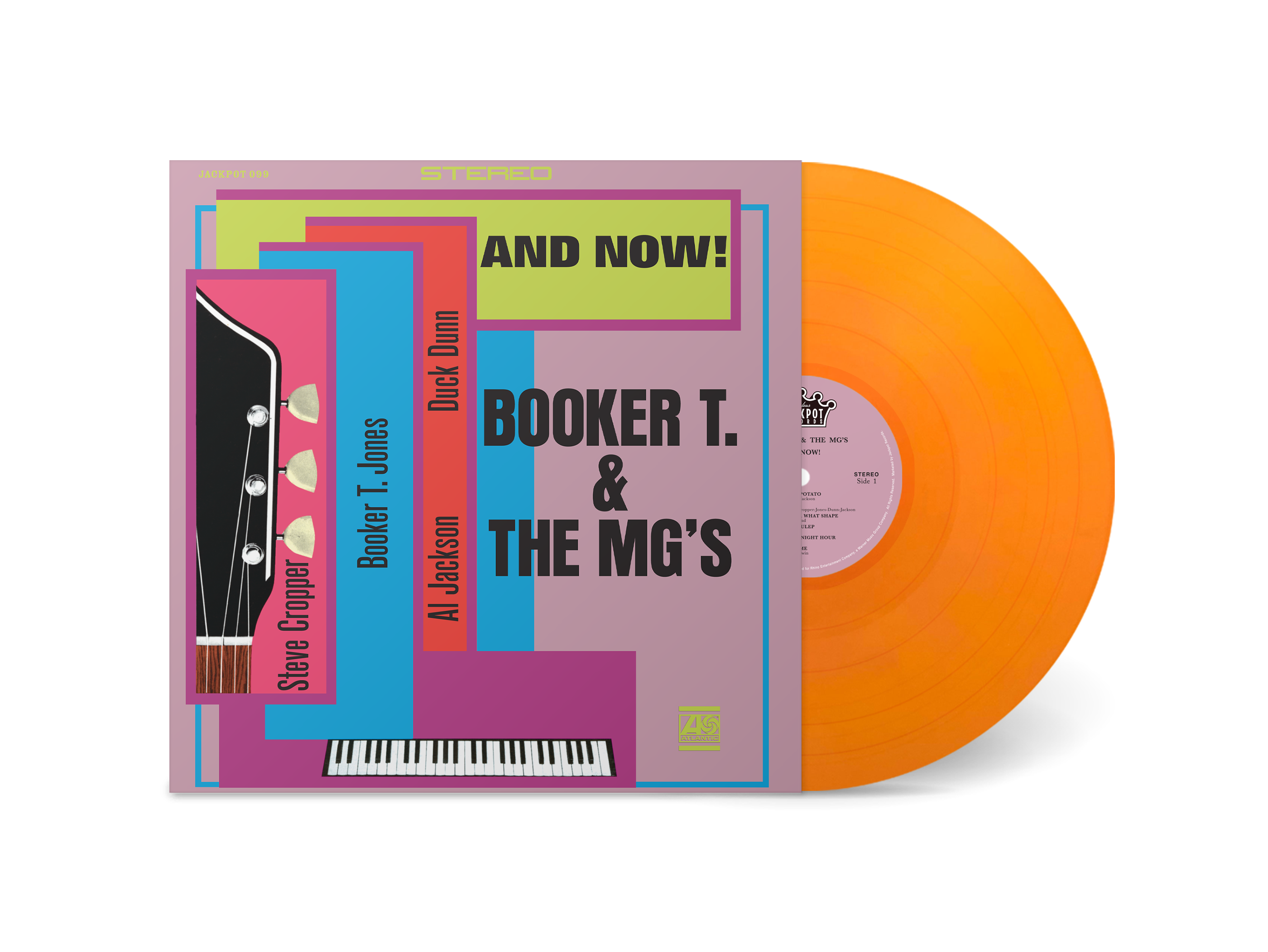Booker T & the MG's - And Now! (Jackpot Exclusive Purple/Red Swirl Vinyl LP - Limited to 500)