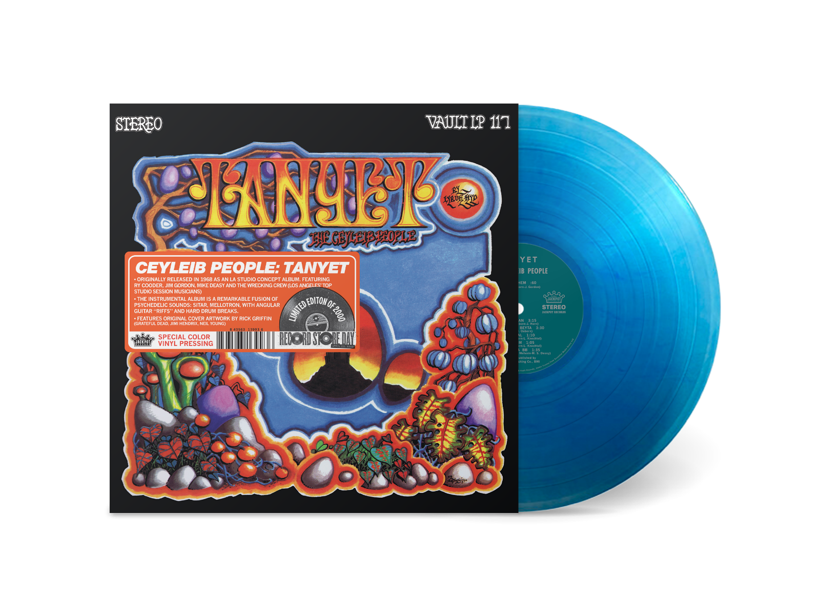 Ceyleib People - Tanyet - RSD 2022 - Limited Edition Colored Vinyl LP
