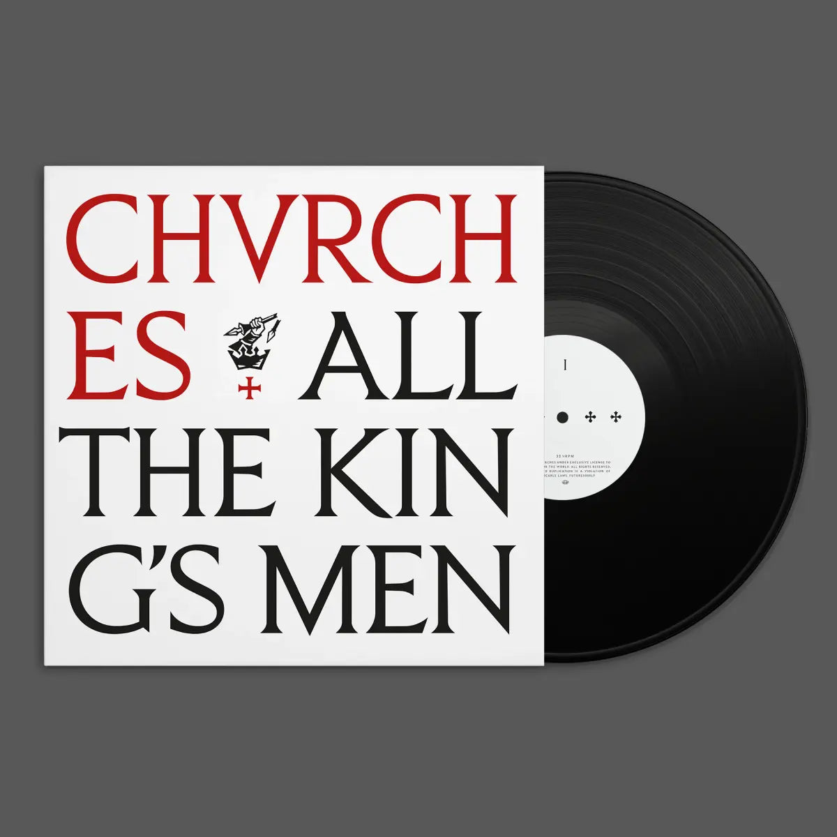 Chvrches - All The King's Men (Vinyl LP) PRE-ORDER - Out 1/22/27