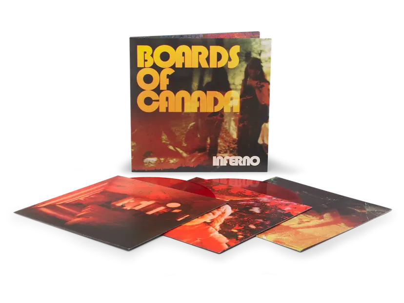 Boards Of Canada - Inferno (2LP, Translucent Red Vinyl) PRE-ORDER - Out 5/29/26
