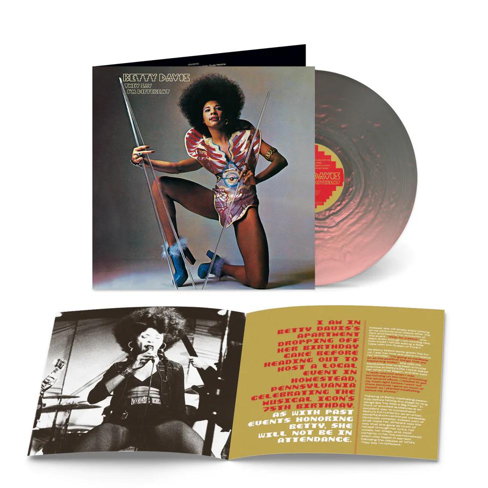 Betty Davis - They Say I'm Different (Pearl Flip/Horizontal Color Vinyl) PRE-ORDER - Out 6/26/26