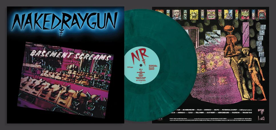 Naked Raygun - Basement Screams (Dark Teal Vinyl) PRE-ORDER 10/24/25