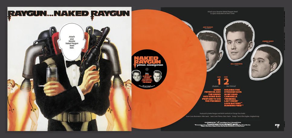 Naked Raygun - Raygun...Naked Raygun (Orange Swirl Vinyl) PRE-ORDER - Out 10/24/25
