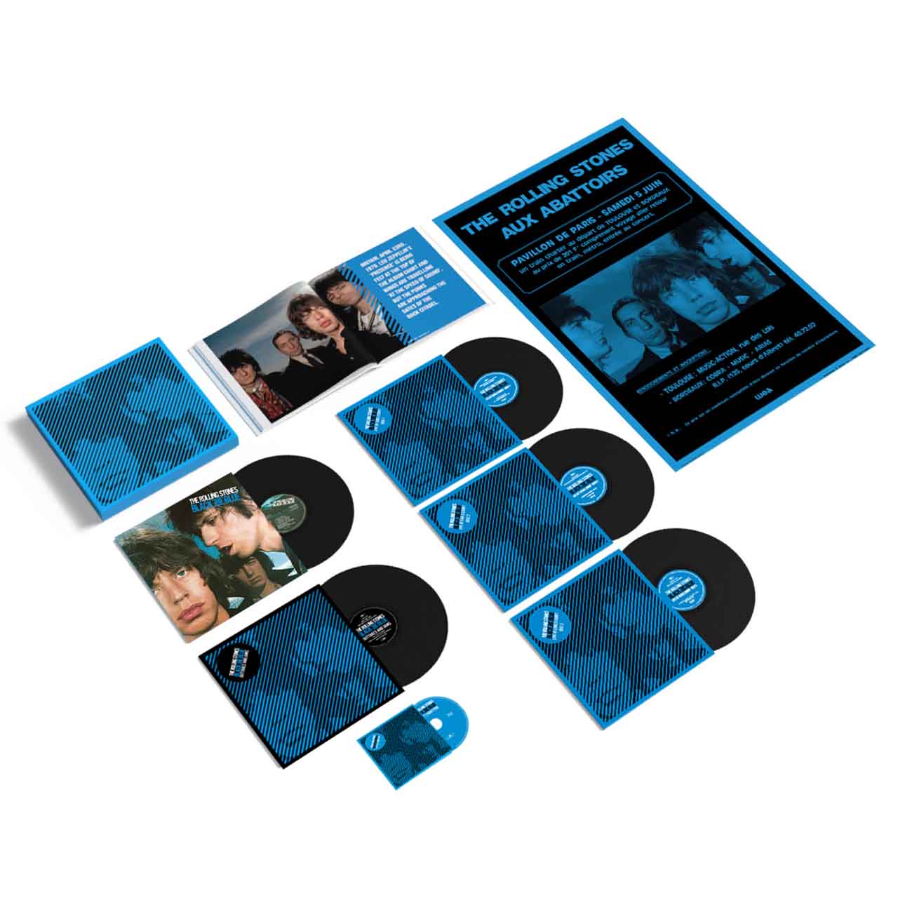 The Rolling Stones - Black And Blue Deluxe Edition Box Set (5LP + Blu-Ray) PRE-ORDER - Out 11/14/25