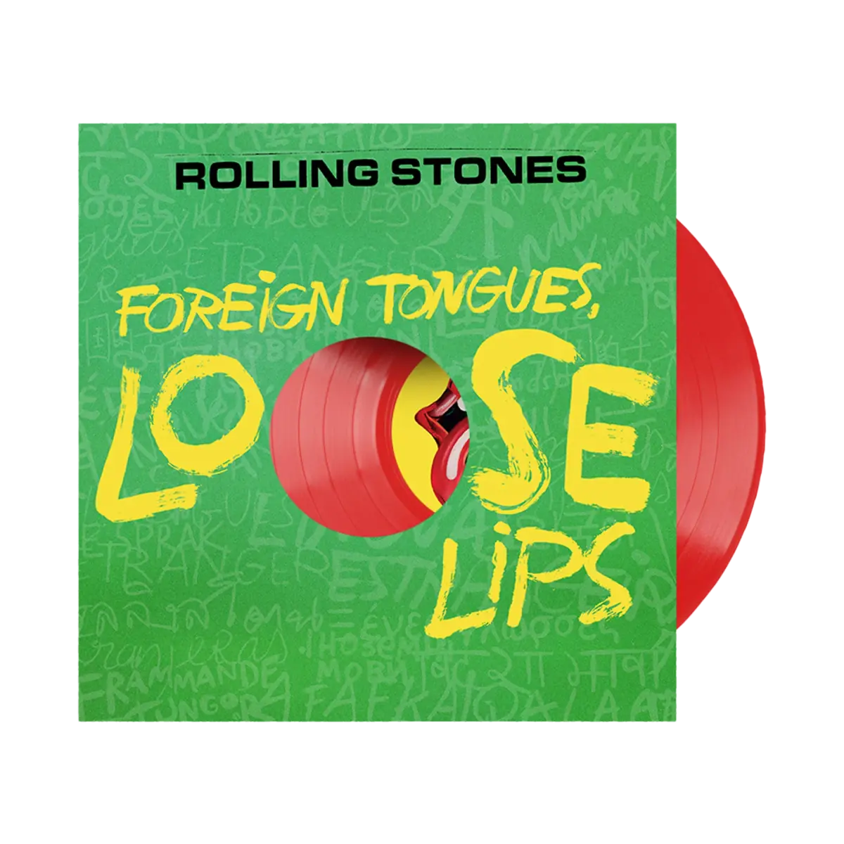 The Rolling Stones - Foreign Tongues, Loose Lips: Deluxe Edition (Limited Edition, 12" Red Vinyl EP + CD, UK Import) PRE-ORDER - Out 11/27/26