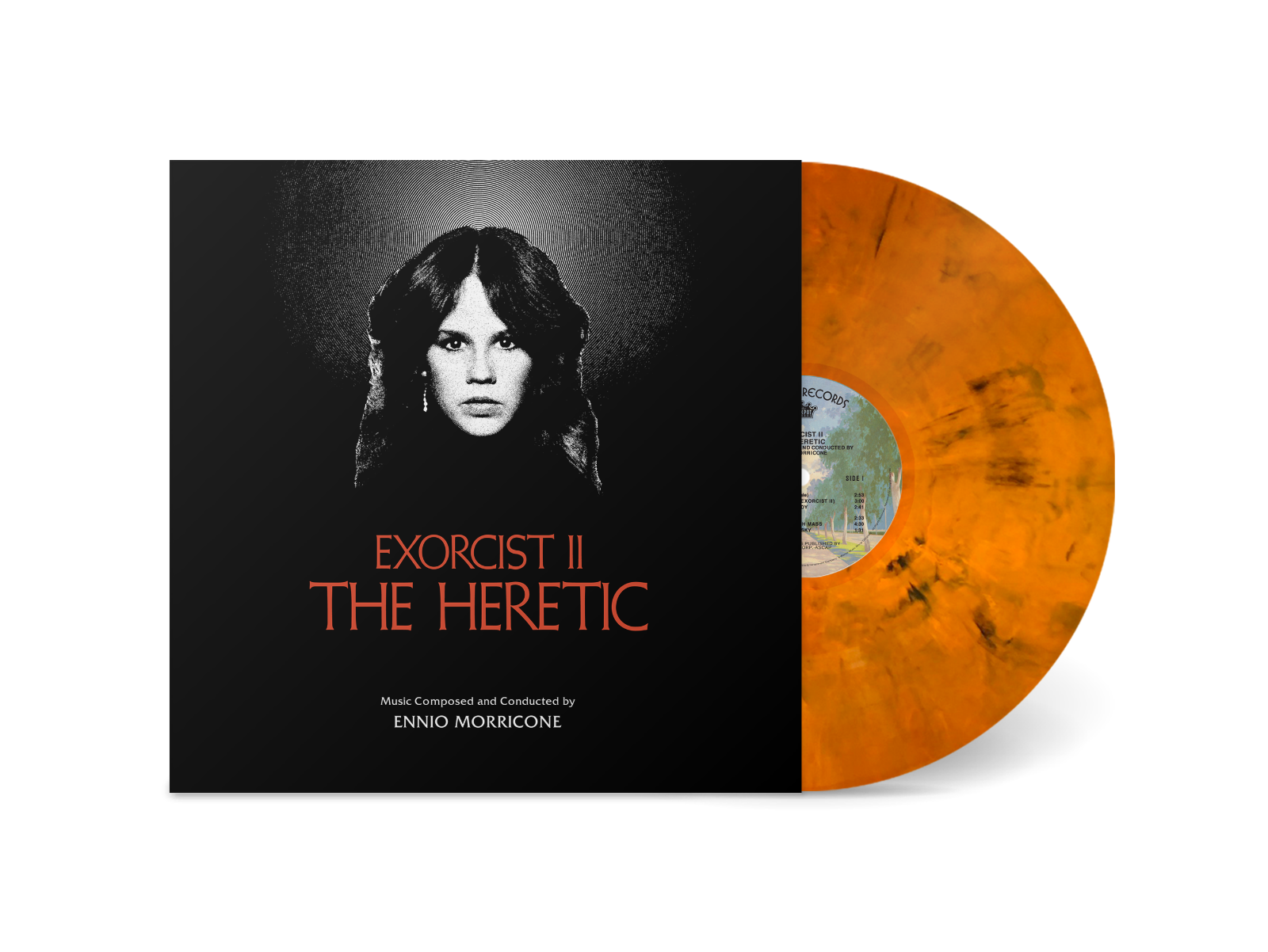 Ennio Morricone - Exorcist II: The Heretic (Limited Edition Orange/Black Swirl Vinyl LP)