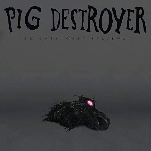 Pig Destroyer - The Octagonal Stairway (Metallic Silver with Neon Magenta and Neon Violet Splatter Vinyl)