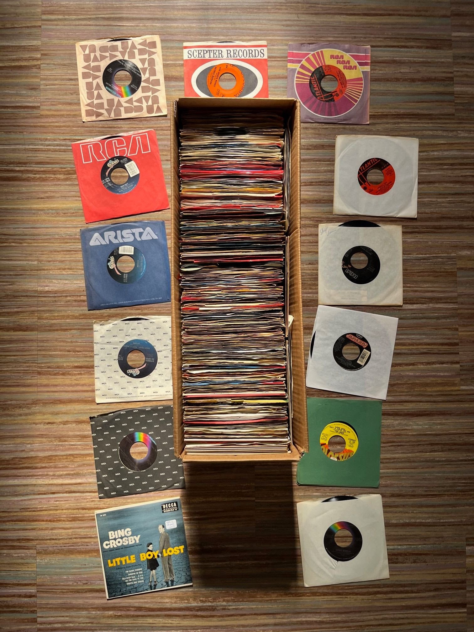 Box Lots of 225 7"s