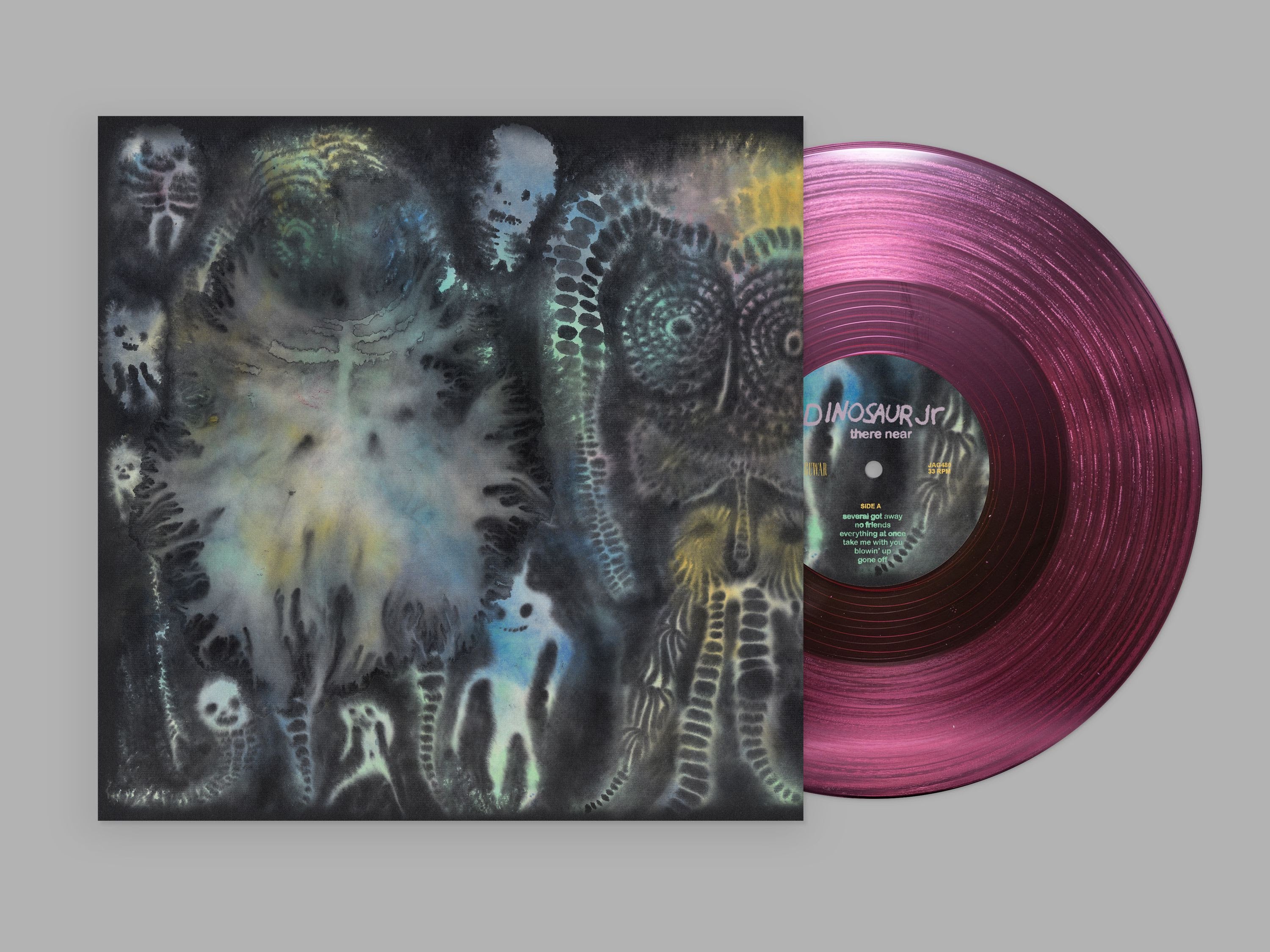 Dinosaur Jr. - There Near (Pink Clear Vinyl) PRE-ORDER - Out 8/28/26