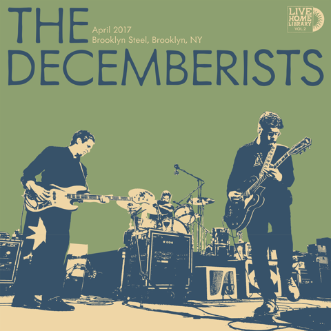 The Decemberists - Live Home Library Vol. 2, April 2017, Brooklyn Steel (2LP, "Red Right Ankle" Color Vinyl) PRE-ORDER - Out 9/26/26