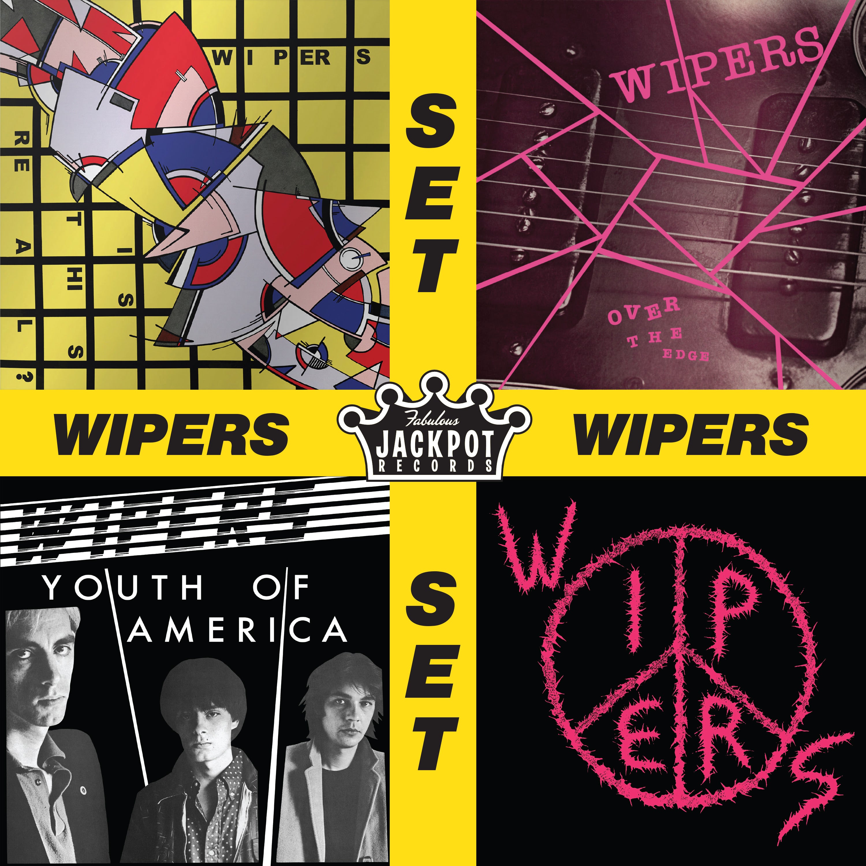 Wipers 4 LP Bundle