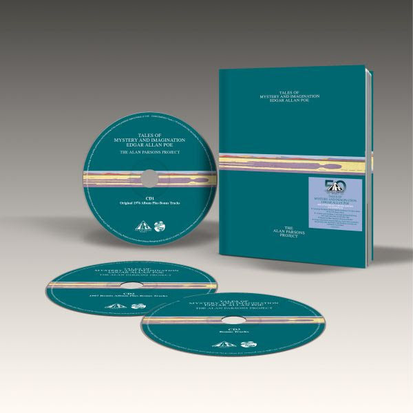 The Alan Parsons Project - Tales Of Mystery And Imagination Edgar Allan Poe: 50th Anniversary Edition (Deluxe 3CD Book Pack) PRE-ORDER - Out 12/11/26