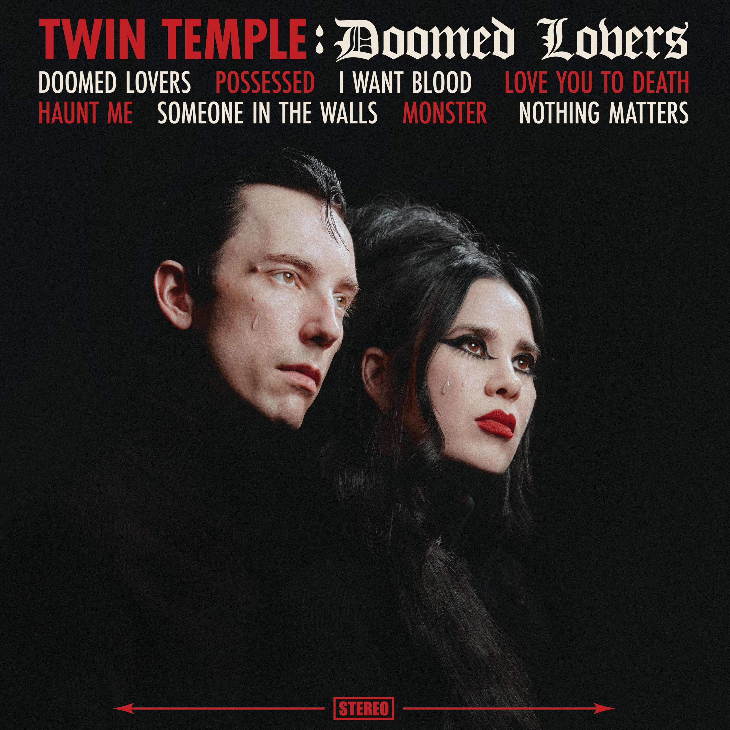 Twin Temple - Doomed Lovers (Crying Translucent Blue Vinyl) PRE-ORDER - Out 10/23/26