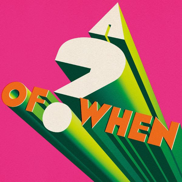 Panda Bear & Sonic Boom - A ? Of When (Pink Bio Vinyl) PRE-ORDER - Out 7/10/26